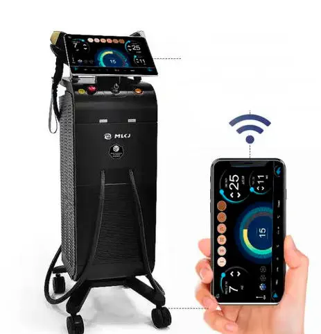 Machines d'épilation au laser à diodes puissantes: Système à grande vitesse 2000 W pour l'épilation confortable sans souci